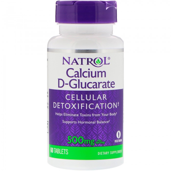 Natrol - Calcium D-Glucarate / 60 tab